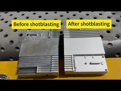 Conveyor-type shot blasting machine