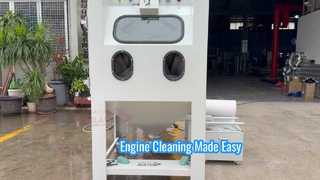 Vapor Honing vs Heavy Oil: Amazing Degreasing Result on Engine Parts