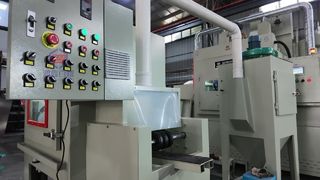 Custom Small Automatic Sandblaster with Fixed‑Point Blasting